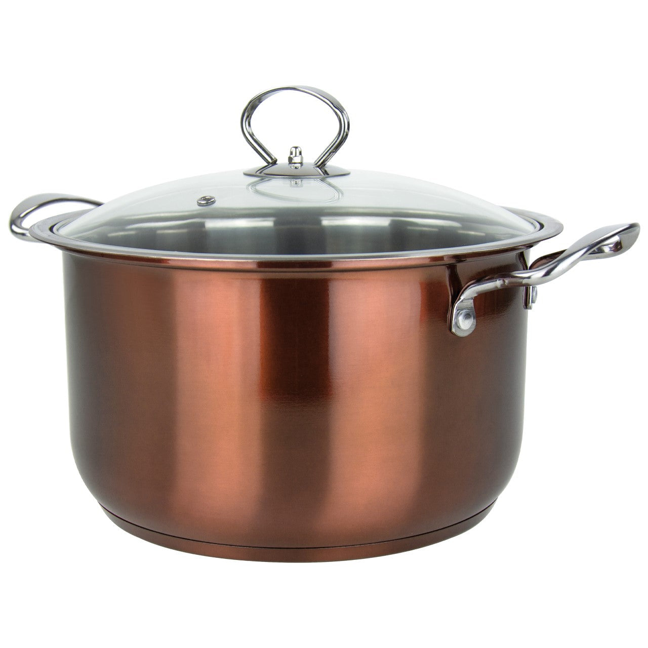 SQ Professional Gems Metallic Stockpot Set of 3 Axinite 26-28-30cm 9582 (Big Parcel)