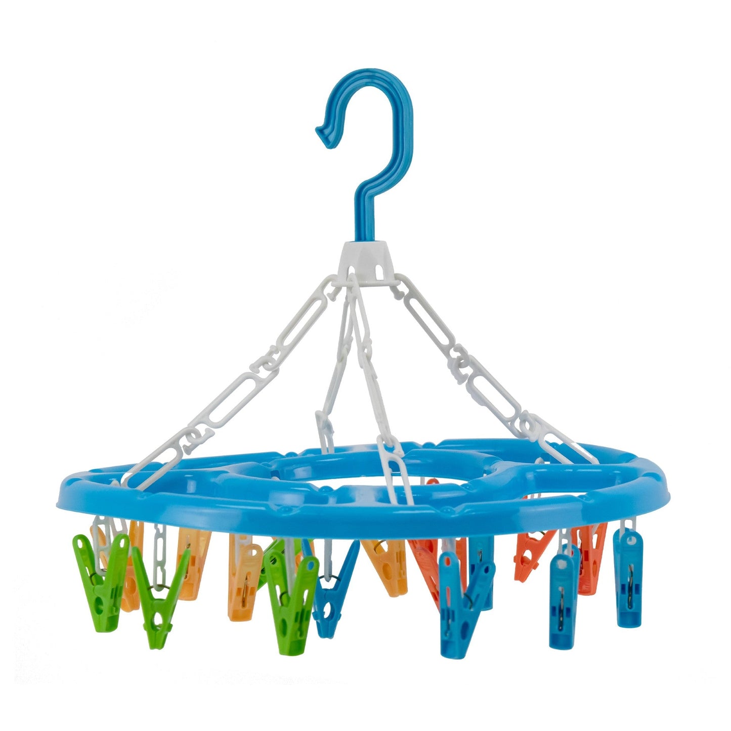 Durane Laundry Peg Hanger Round 32cm Assorted Colours 9852 (Parcel Rate)