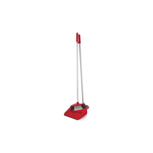 Long Handle Dustpan Brush 80 cm Assorted Colours ZP165 A  (Big Parcel Rate)